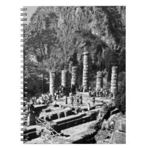 Carnet Grèce Delphi Apollo Temple 1970