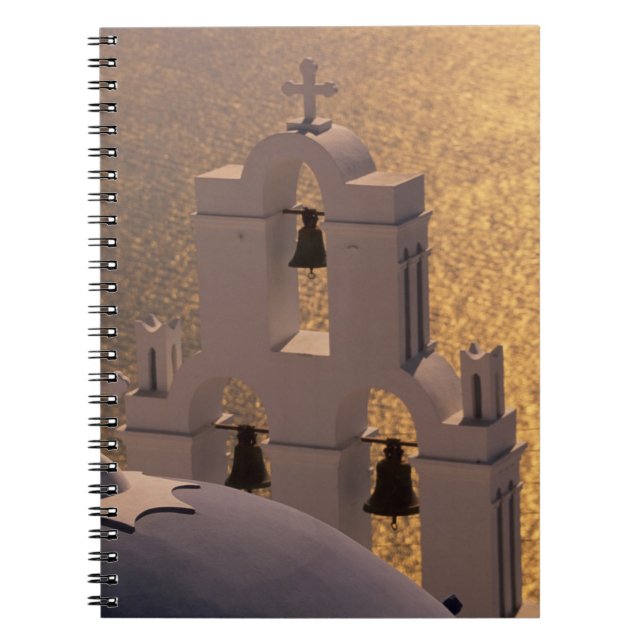Carnet Grèce, îles Cyclades, Santorin, Thira, (Devant)