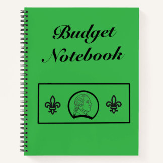 Carnet Green Budget Notebook