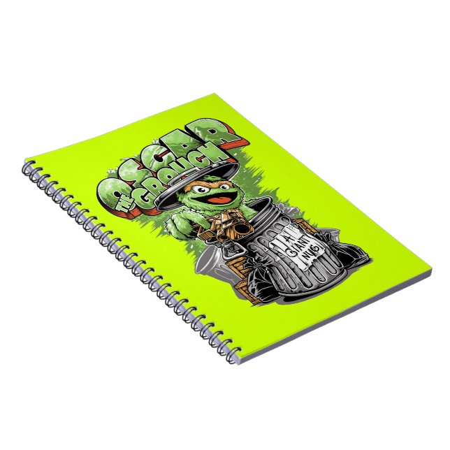 Carnet Green Garbage Monster  (Côté Droit)