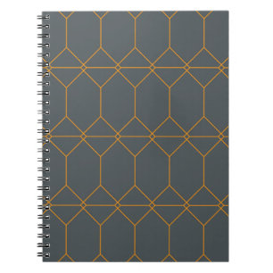 Carnet Green, golden, simple, retro, elegant illustration