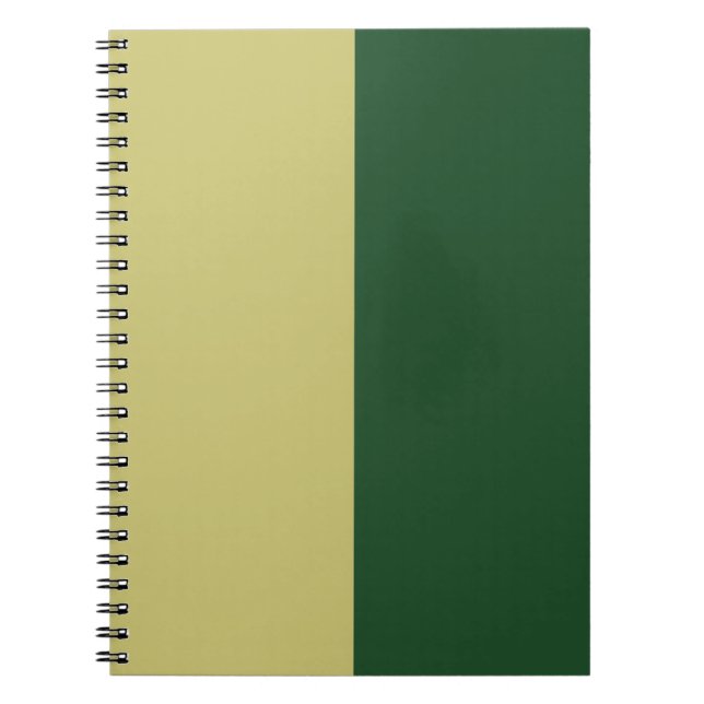 Carnet Green & Green CUSTOM University (Devant)