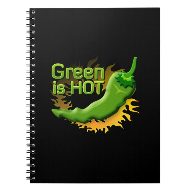 Carnet Green is HOT (Devant)