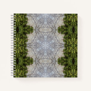 Carnet Green Moss & Earth Nature Art