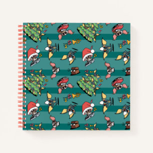 Carnet Gremlins Motif de Noël comique