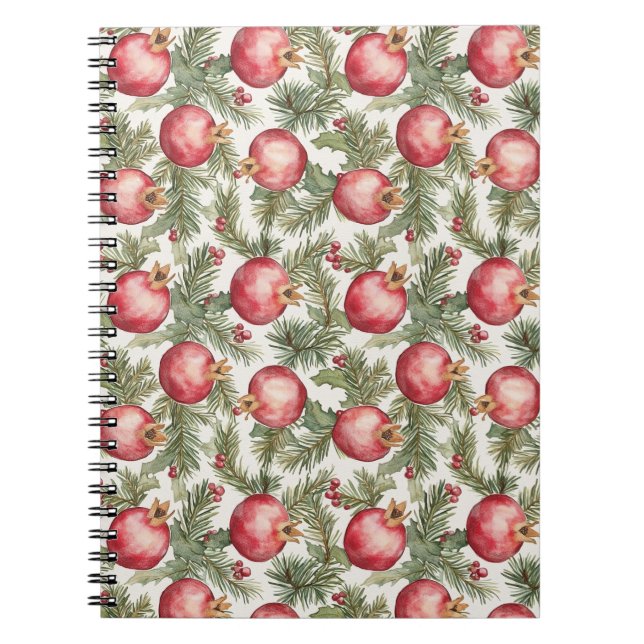 Carnet Grenade Fruit Rouge (Devant)
