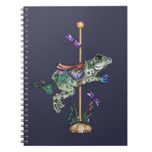 Carnet Grenouille carrousel