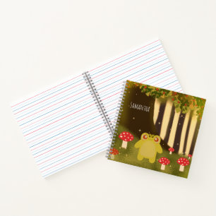 Carnet Grenouille Dans La Nature Magique