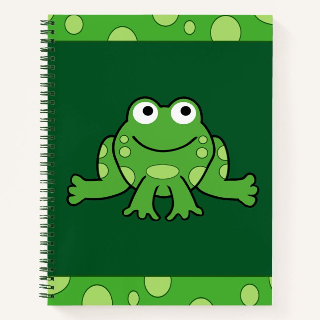 Carnet Grenouille et mouche (Devant)