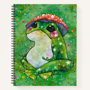 Carnet Grenouille nommée Clover