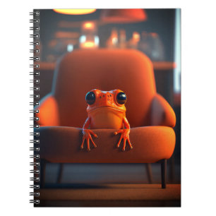 Carnet Grenouille orange