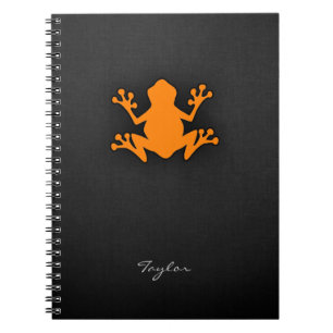 Carnet Grenouille orange