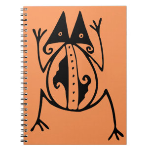 Carnet Grenouille tribale art animal tribal