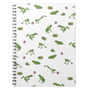 Carnet Grenouille verte