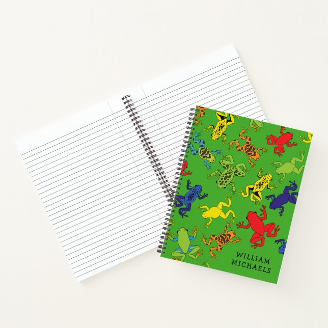 Carnet Grenouilles arboricoles Mignon Enfant (Intérieur)