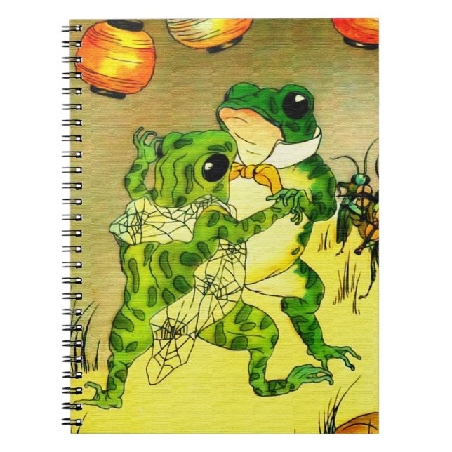 Carnet Grenouilles de danse (Devant)