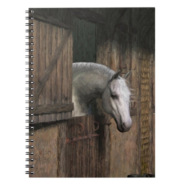 Carnet Grey Horse (Devant)