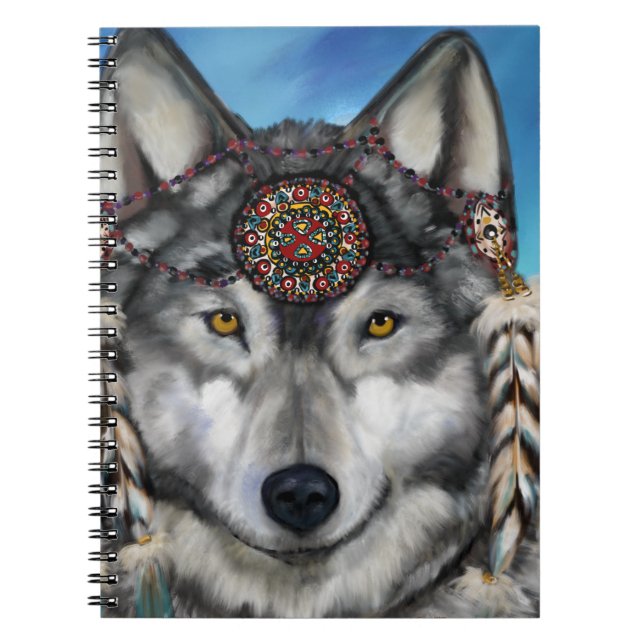 Carnet Grey Wolf (Devant)