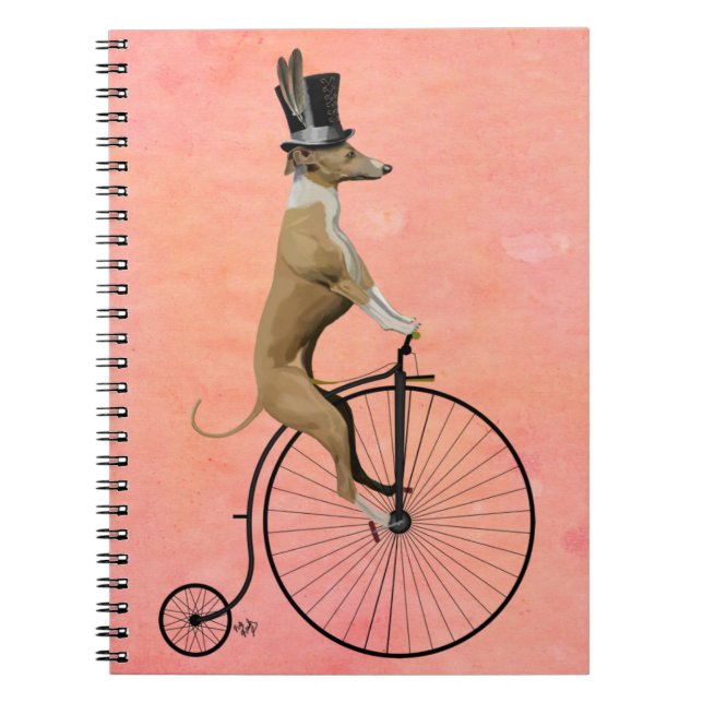 Carnet Greyhound sur Black Penny Farthing (Devant)