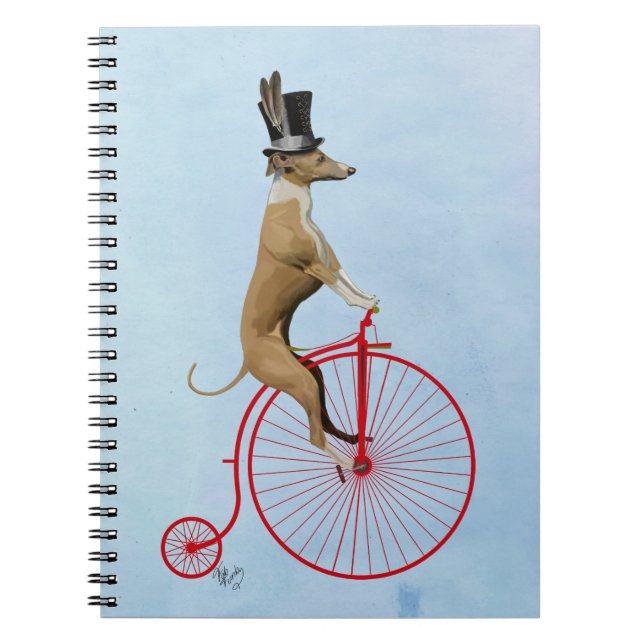 Carnet Greyhound sur Red Penny Farthing (Devant)
