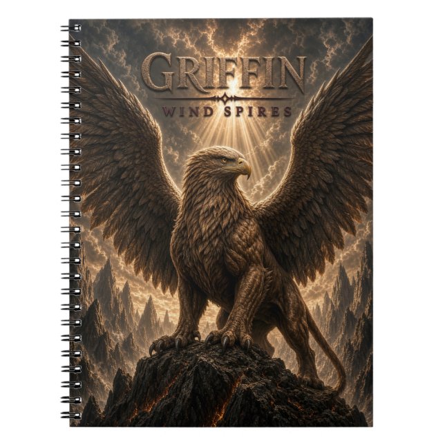 Carnet Griffin Wind Spires Dark Cinema (Devant)
