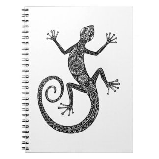 Carnet Griffonnage de lézard ou de salamandre