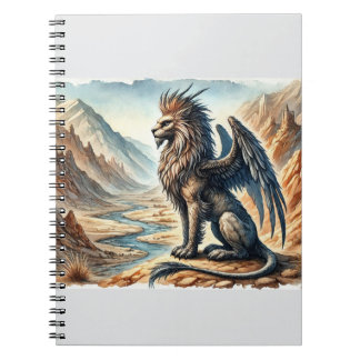 Carnet Griffons, Dragons et paysages désolés