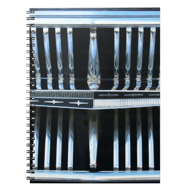 Carnet Grill classique au mercure des années 1960 (Devant)