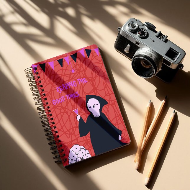 Carnet Grim Reaper Mignon Halloween (Créateur téléchargé)