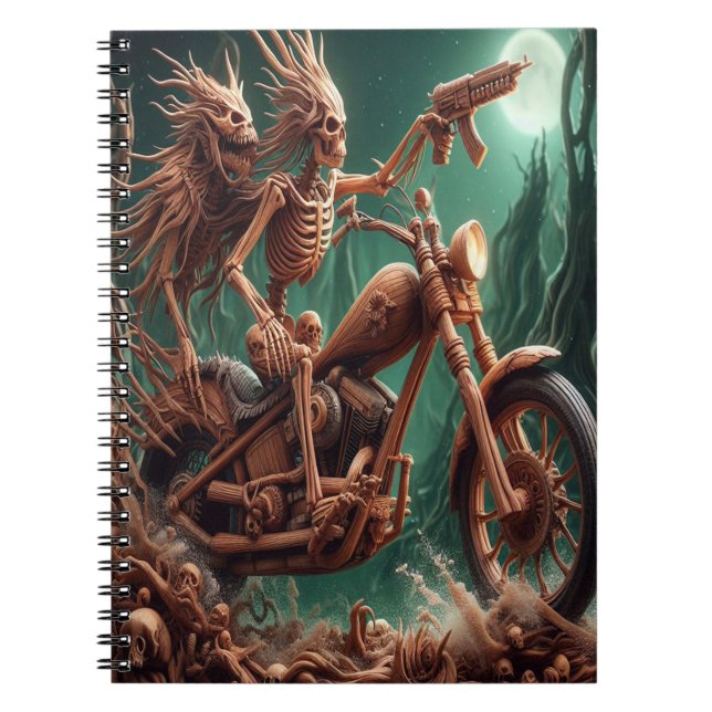 Carnet Grimbone et Skulldust, monté leur grand hélico (Devant)