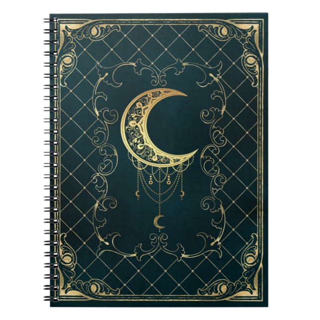 Carnet Grimoire de lune magique (Devant)