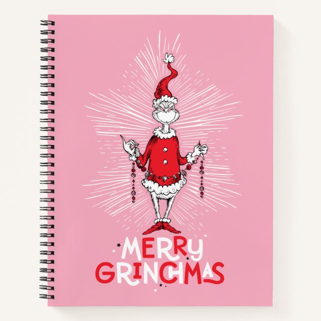 Carnet Grinch | Joyeux Grinchmas (Devant)