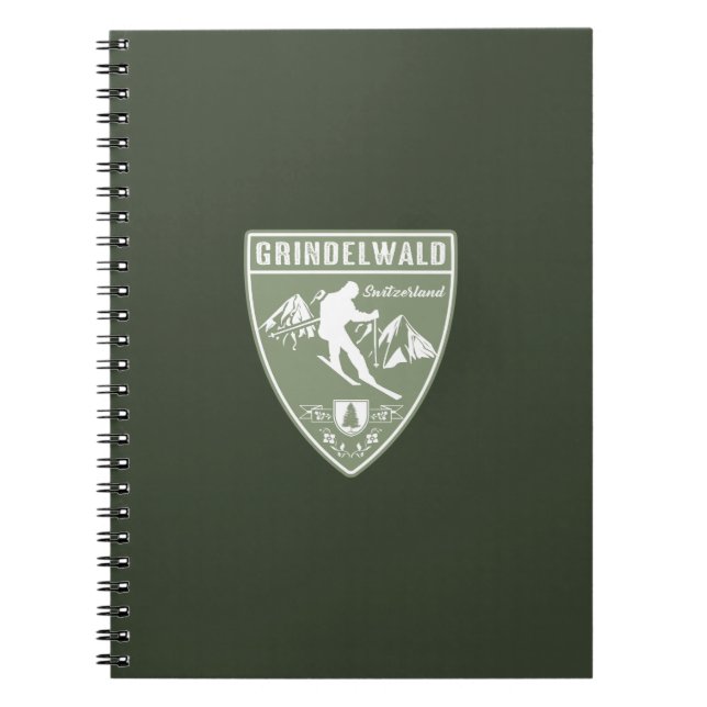 Carnet Grindelwald Suisse (Devant)