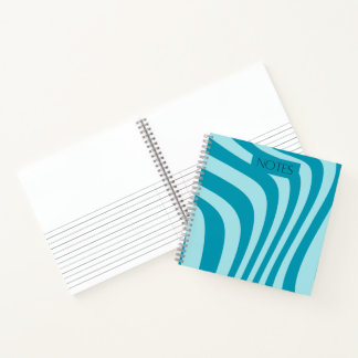 Carnet Groovy Blue Notebook