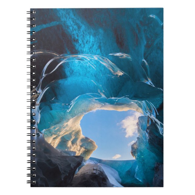 Carnet Grotte de cristal, champ de glace de Vatnajokull,  (Devant)