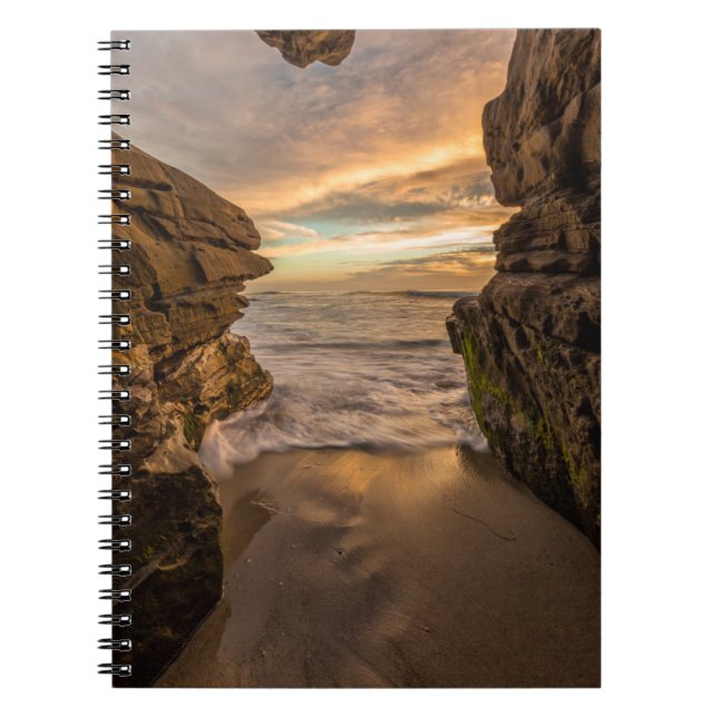 Carnet Grotte marine à Windansea Beach (Devant)