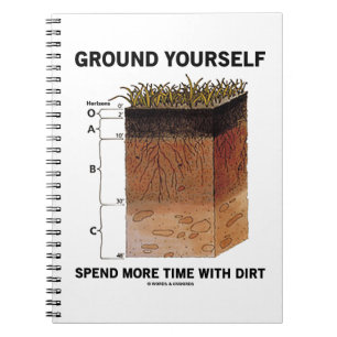 Carnet Ground Yourself Passer Plus De Temps Avec Des Cons