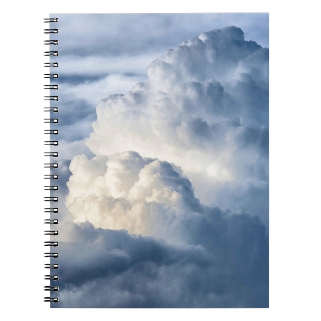Carnet Groupe de nuages cumulus (Devant)