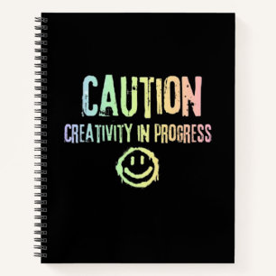 Carnet Grunge Creativité dans le progrès Artiste