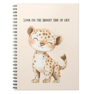 Carnet Guépard Bright Side of Life