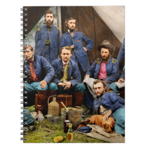 Carnet Guerre de Sécession - Le jeune George Armstrong Cu