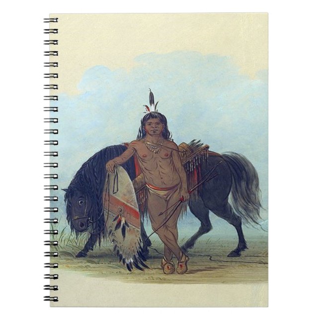 Carnet Guerrier indien Cheyenne (Devant)