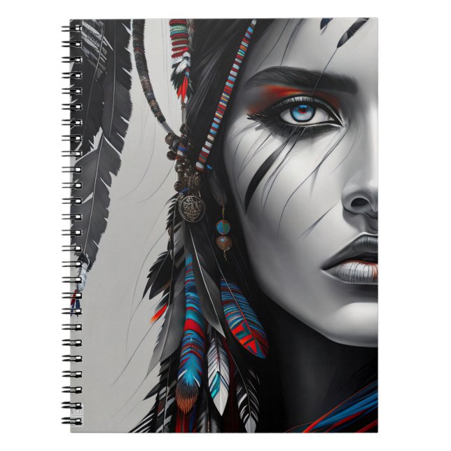 Carnet Guerrier tribal (Devant)
