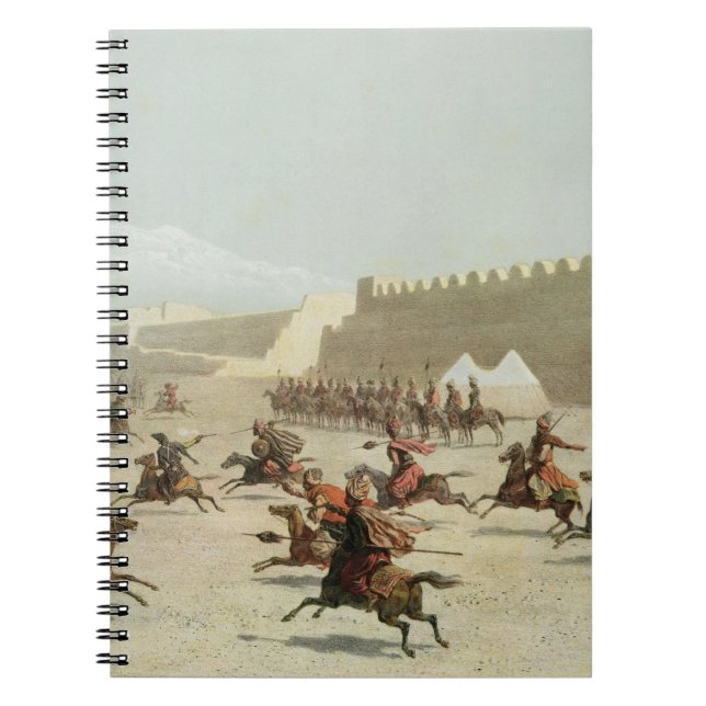 Carnet Guerriers kurdes et tatars chez Sadar Abbat, (Devant)