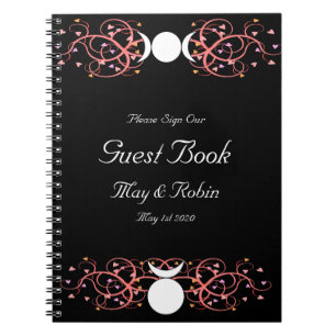 Carnet Guestbook de Dieu et de déesse pour un Wiccan