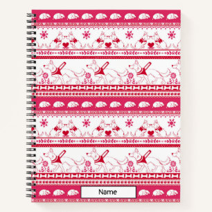 Carnet Guide Chien Conte Berger Allemand - Rouge -