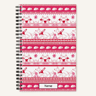 Carnet Guide Chien Conte Berger Allemand - Rouge - Petit