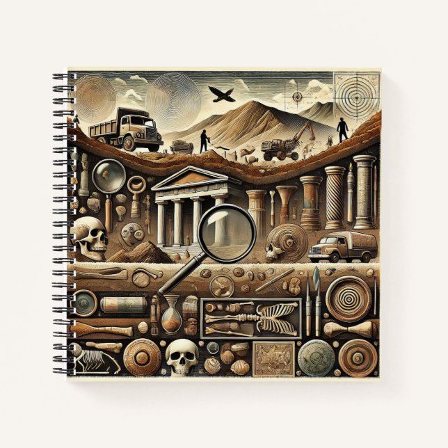 Carnet Guide du voyageur du temps de la préhistoire (Devant)