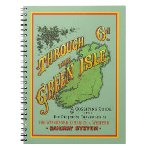 Carnet Guide touristique ferroviaire vintage de voyage en