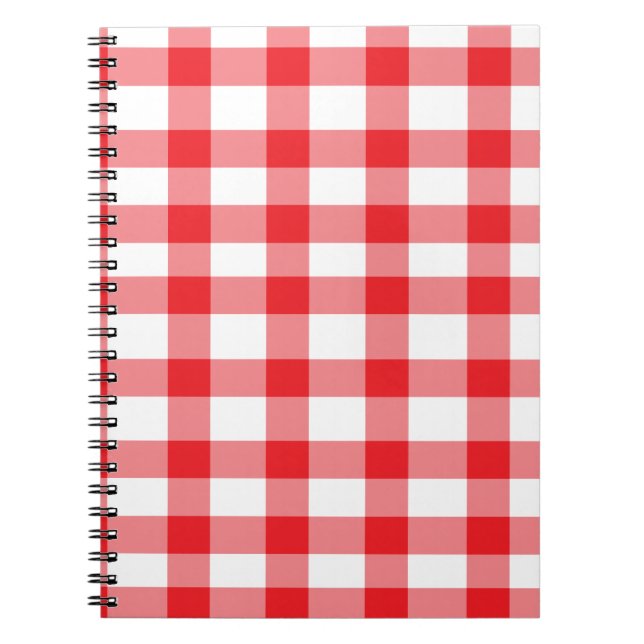 Carnet Guingan rouge (Devant)